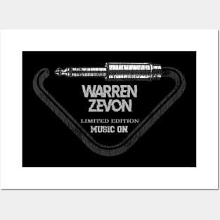 Warren Zevon Exclusive Art Posters and Art